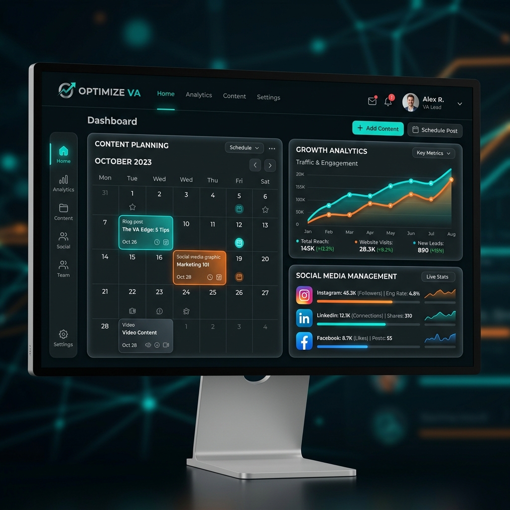 Marketing Dashboard Visual